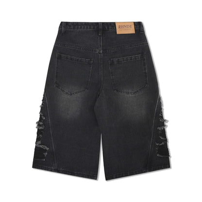 Vervin Black Washed Jorts