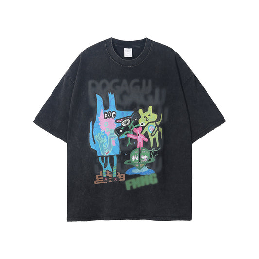 Vervin Washed Graffiti Tee