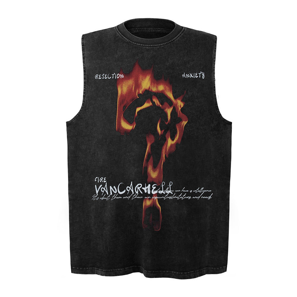 Vervin Flame Sleeveless Tee