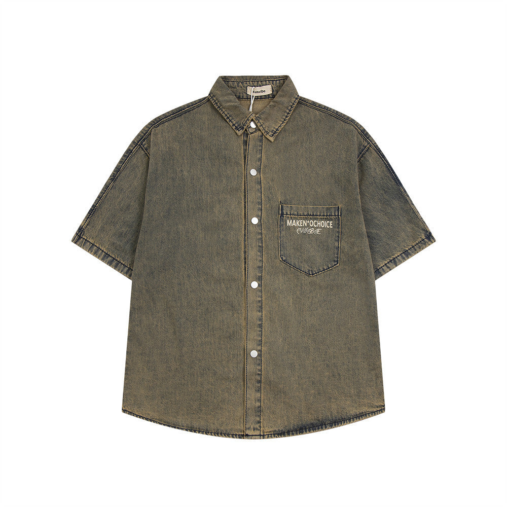 Vervin Distressed Wash Shirt